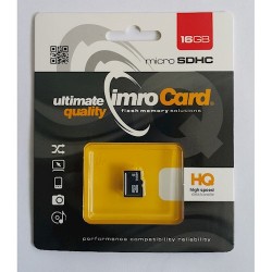 IMRO MicroSDHC 16GB kl.4 bez adaptera