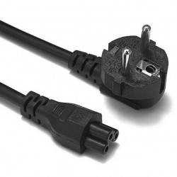 Kabel sieciowy 220-250V złącze koniczynka 1.5M