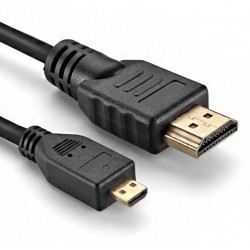 Kabel HDMI - Micro HDMI v1.4 4K 3D 48bit 1,5 metra