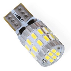 Żarówka samochodowa LED W5W T10 30 SMD 3014